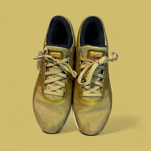 Nike Women’s Air Max Zero QS “Metallic Gold” University/Gold/Red Size 9.5 - Picture 7 of 9